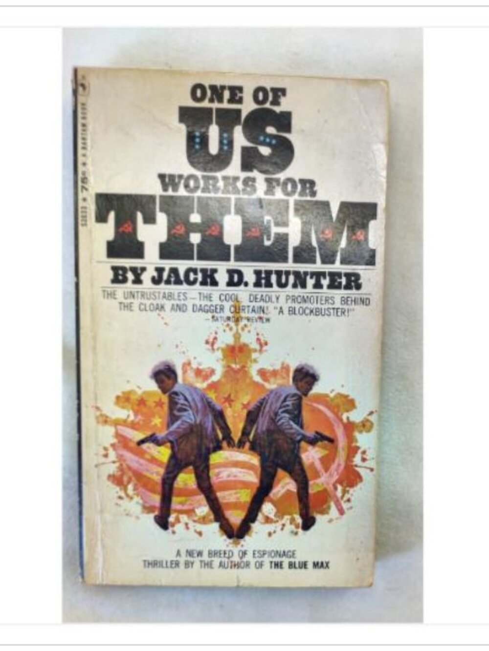 One of Us Works For Them Espionage Thriller Cold War Vintage 1st 1968 PB